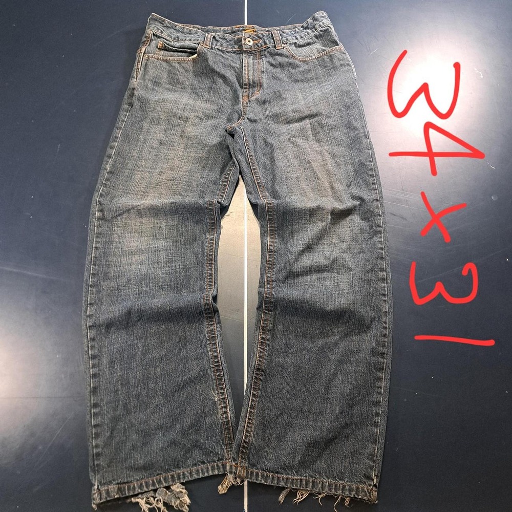 Brodie Men's Navy and Blue Jeans